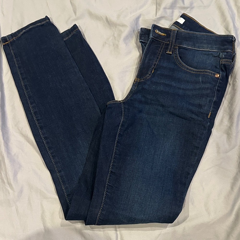 LC Lauren Conrad Navy Skinny Jeans